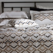 Jogo de Cama Casal Kacyumara Satinee Damen 4 Peças 300 Fios Jogo de Cama Casal Kacyumara Satinee Damen 4 Peças 300 Fios