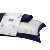 Jogo de Cama Casal Kacyumara Satinee Doguinhos 4Pçs 300 Fios Jogo de Cama Casal Kacyumara Satinee Doguinhos 4Pçs 300 Fios