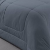 Jogo de Cama Casal Kacyumara Satinee Grafite 4 Peças 300 Fios Jogo de Cama Casal Kacyumara Satinee Grafite 4 Peças 300 Fios