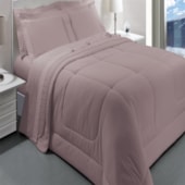 Jogo de Cama Casal Kacyumara Satinee InRose 4 Pçs 300Fios Jogo de Cama Casal Kacyumara Satinee InRose 4 Pçs 300Fios