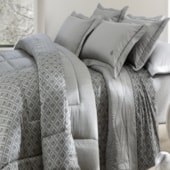 Jogo de Cama Casal Kacyumara Satinee Magnel 4Pçs 300 Fios Jogo de Cama Casal Kacyumara Satinee Magnel 4Pçs 300 Fios