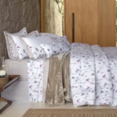 Jogo de Cama Casal Kacyumara Satinee Twig 4Pçs 300 Fios Jogo de Cama Casal Kacyumara Satinee Twig 4Pçs 300 Fios