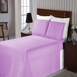 Jogo de Cama Casal Lucat Prime Rosè Jogo de Cama Casal Lucat Prime Rosè