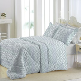 Jogo de Cama Casal Ober Chevron 200 Fios 4 Peças Magnifique Jogo de Cama Casal Ober Chevron 200 Fios 4 Peças Magnifique