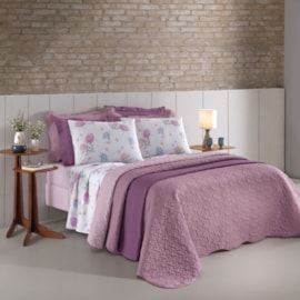Jogo de Cama Casal Santista Prata Isabela 150 fios - 4 Peças Jogo de Cama Casal Santista Prata Isabela 150 fios - 4 Peças