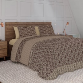 Jogo de Cama Casal Teka Diamante Hakor 150 Fios 4 Peças Jogo de Cama Casal Teka Diamante Hakor 150 Fios 4 Peças