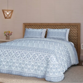 Jogo de Cama Casal Teka Diamante Oriente 150 Fios 4 Peças Jogo de Cama Casal Teka Diamante Oriente 150 Fios 4 Peças