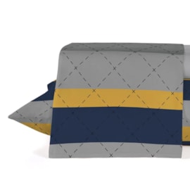 Jogo de Cama Casal Teka Diamante Tempestade 150 Fios 4 Peças (2 Lençois e 2 Fronhas) Jogo de Cama Casal Teka Diamante Tempestade 150 Fios 4 Peças (2 Lençois e 2 Fronhas)