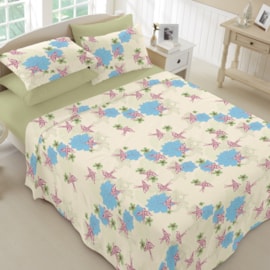 Jogo de Cama Casal Teka Ternura Plus Thelma 150 Fios 3 Peças Jogo de Cama Casal Teka Ternura Plus Thelma 150 Fios 3 Peças