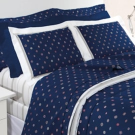 Jogo de Cama Casal Vida Bela 200 Fios Carbon Kacyumara 4Pçs Jogo de Cama Casal Vida Bela 200 Fios Carbon Kacyumara 4Pçs