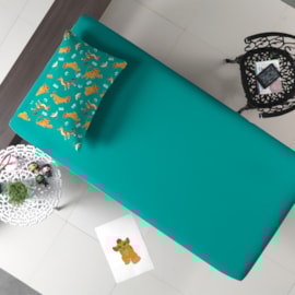 Jogo de Cama Guarda do Leão Solteiro Malha 100% algodão 2 peças Jogo de Cama Guarda do Leão Solteiro Malha 100% algodão 2 peças