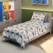 Jogo de Cama Infantil 100% Algodão 150 Fios Avengers 3 Peças Lepper