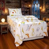 Jogo de Cama Infantil 100% Algodão 150 Fios Harry Potter 3 Peças Lepper