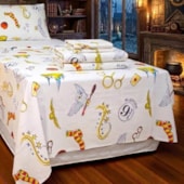 Jogo de Cama Infantil 100% Algodão 150 Fios Harry Potter 3 Peças Lepper