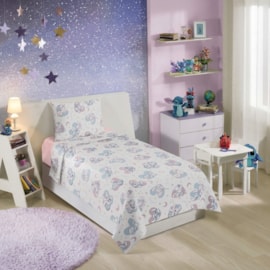 Jogo de Cama Infantil 100% Algodão 150 Fios Stitch e Angel 3 Peças Lepper
