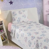 Jogo de Cama Infantil 100% Algodão 150 Fios Stitch e Angel 3 Peças Lepper