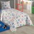 Jogo de Cama Infantil 100% Algodão 150 Fios Super Mario Bros 3 Peças Lepper