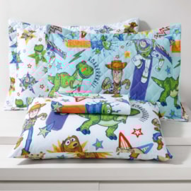 Jogo de Cama Infantil 3 Peças Andreza Toy Story (2 Lençóis e 1 Fronha) Jogo de Cama Infantil 3 Peças Andreza Toy Story (2 Lençóis e 1 Fronha)