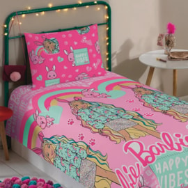 Jogo de Cama Infantil Barbie II 3Pçs Lepper (2Lençois e 1Fronha)