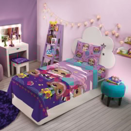 Jogo de Cama Infantil Lol 3 Peças Lepper (2 Lençois e 1 Fronha) Jogo de Cama Infantil Lol 3 Peças Lepper (2 Lençois e 1 Fronha)