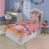 Jogo de Cama Infantil Minnie II 3Pçs Lepper (2Lençois e 1Fronha)