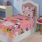 Jogo de Cama Infantil Minnie II 3Pçs Lepper (2Lençois e 1Fronha)