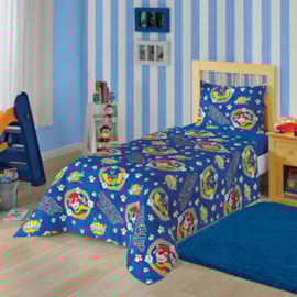 Jogo de Cama Infantil Patrulha Canina Azul Lepper 3 Peças Jogo de Cama Infantil Patrulha Canina Azul Lepper 3 Peças