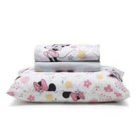 Jogo de cama Infantil Solteiro Minnie Disney Santista Jogo de cama Infantil Solteiro Minnie Disney Santista