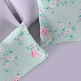Jogo de Cama King Doce Vida Artistico/Lilas 3 Peças Jogo de Cama King Doce Vida Artistico/Lilas 3 Peças