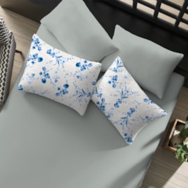 Jogo de Cama King Doce Vida Lisboa Cinza 3 Peças Jogo de Cama King Doce Vida Lisboa Cinza 3 Peças