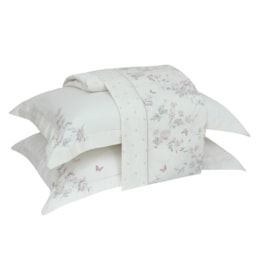 Jogo de Cama King Kacyumara Satinée 4 Madeline Peças 300 Fios Jogo de Cama King Kacyumara Satinée 4 Madeline Peças 300 Fios