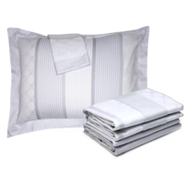 Jogo de Cama King Kacyumara Satinee Koss 4Pçs 300Fios Jogo de Cama King Kacyumara Satinee Koss 4Pçs 300Fios
