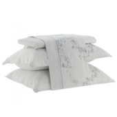 Jogo de Cama King Kacyumara Satinee Liora 4 Peças 300 Fios Jogo de Cama King Kacyumara Satinee Liora 4 Peças 300 Fios