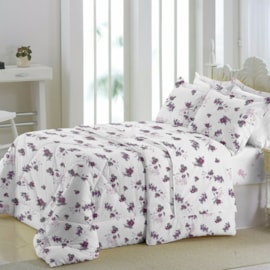 Jogo de Cama King Ober Floral 200 Fios 4 Peças Magnifique