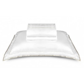 Jogo de Cama King Size The Public Bege 300 Fios Algodão Egipcio By The Bed Jogo de Cama King Size The Public Bege 300 Fios Algodão Egipcio By The Bed