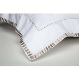 Jogo de Cama King Size The Public Bege 300 Fios Algodão Egipcio By The Bed Jogo de Cama King Size The Public Bege 300 Fios Algodão Egipcio By The Bed