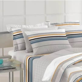Jogo de Cama King Teka Diamante Ícaro 150 Fios Jogo de Cama King Teka Diamante Ícaro 150 Fios