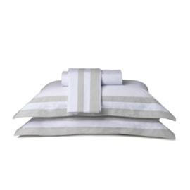 Jogo de Cama Queen 200 Fios Naturalle Fashion Double Cinza Jogo de Cama Queen 200 Fios Naturalle Fashion Double Cinza