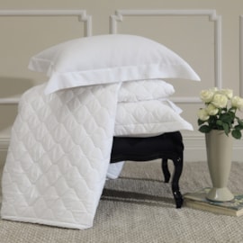 Jogo de Cama Queen 300 fios Karsten Elegance Gracia Branco