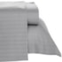Jogo de Cama Queen Lepin Enxovais Stripe Cinza 4 Pçs (2lençois + 2Fronha)