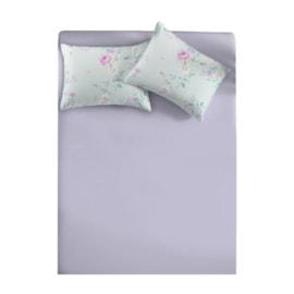 Jogo de Cama Queen Doce Vida Artistico/Lilas 3 Peças Jogo de Cama Queen Doce Vida Artistico/Lilas 3 Peças