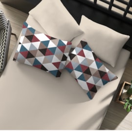 Jogo de Cama Queen Doce Vida Metalico Bege 3 Peças Jogo de Cama Queen Doce Vida Metalico Bege 3 Peças