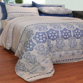 Jogo de Cama Queen Duplo Sultan Realce Premium Luna