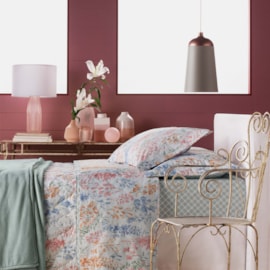 Jogo de Cama Queen Estampado Andreza Giardini 4 Peças Jogo de Cama Queen Estampado Andreza Giardini 4 Peças