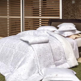 Jogo de Cama Queen Kacyumara Satinée Diori 4 Peças 300 Fios Jogo de Cama Queen Kacyumara Satinée Diori 4 Peças 300 Fios