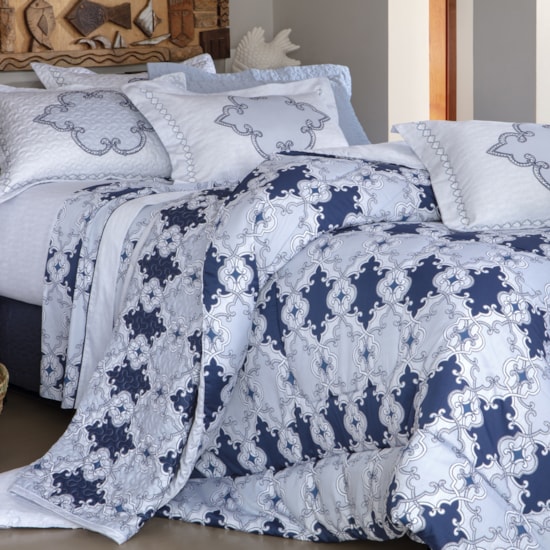 Jogo de Cama Queen Kacyumara Satinée Eros 4 Peças 300 Fios Jogo de Cama Queen Kacyumara Satinée Eros 4 Peças 300 Fios