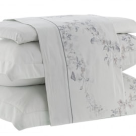 Jogo de Cama Queen Kacyumara Satinee Liora 4 Peças 300 Fios Jogo de Cama Queen Kacyumara Satinee Liora 4 Peças 300 Fios