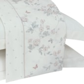 Jogo de Cama Queen Kacyumara Satinee Madeline 4Pçs 300Fios Jogo de Cama Queen Kacyumara Satinee Madeline 4Pçs 300Fios