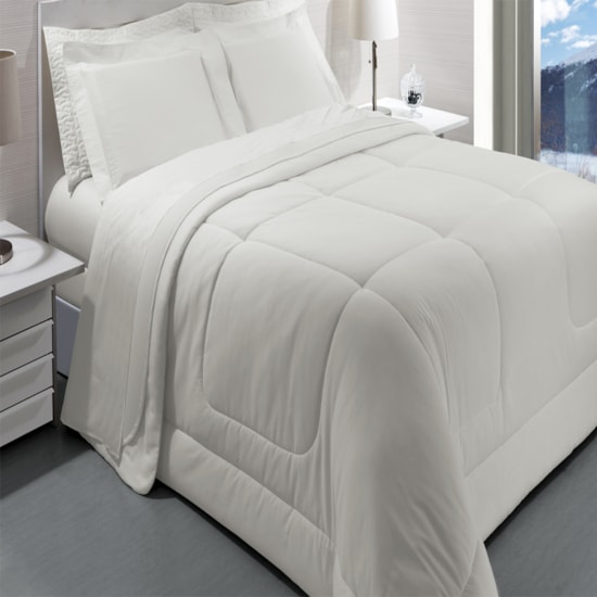 Jogo de Cama Queen Kacyumara Satinee Perola 4 Pçs 300 Fios Jogo de Cama Queen Kacyumara Satinee Perola 4 Pçs 300 Fios