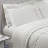 Jogo de Cama Queen Kacyumara Satinee Perola 4 Pçs 300 Fios Jogo de Cama Queen Kacyumara Satinee Perola 4 Pçs 300 Fios